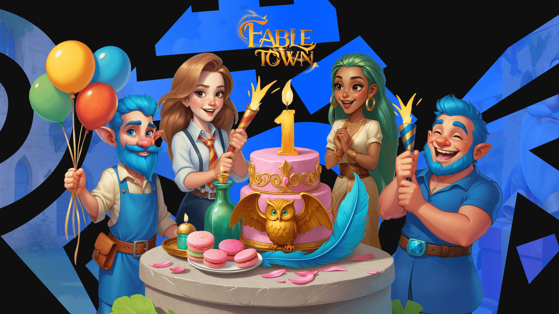 Fable Town Celebrates Its First Anniversary with 3M Installs, $9M Revenue, and Three Weeks Of Festivities